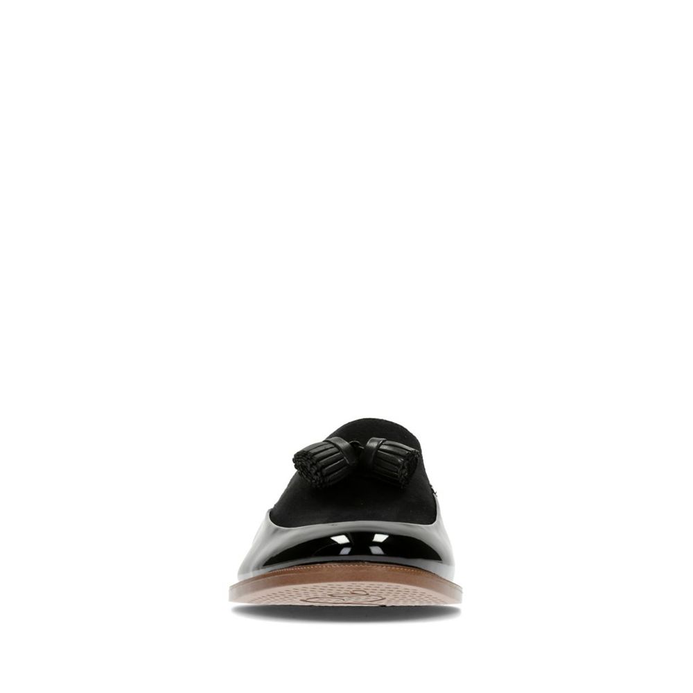 Outlet Clarks Taylor Spring Mujer Chile Mocasines Clarks Negras